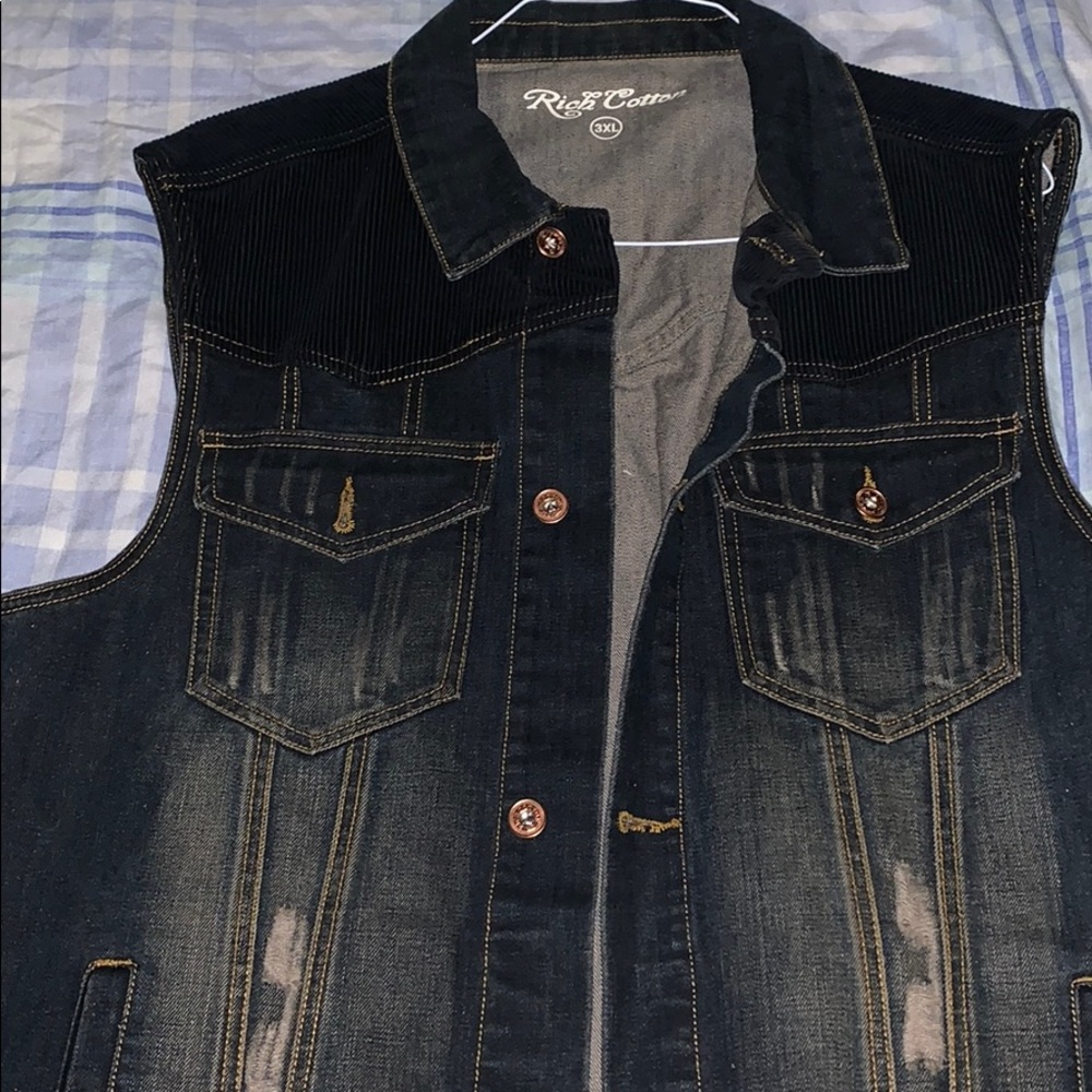 Jean Jacket Vest